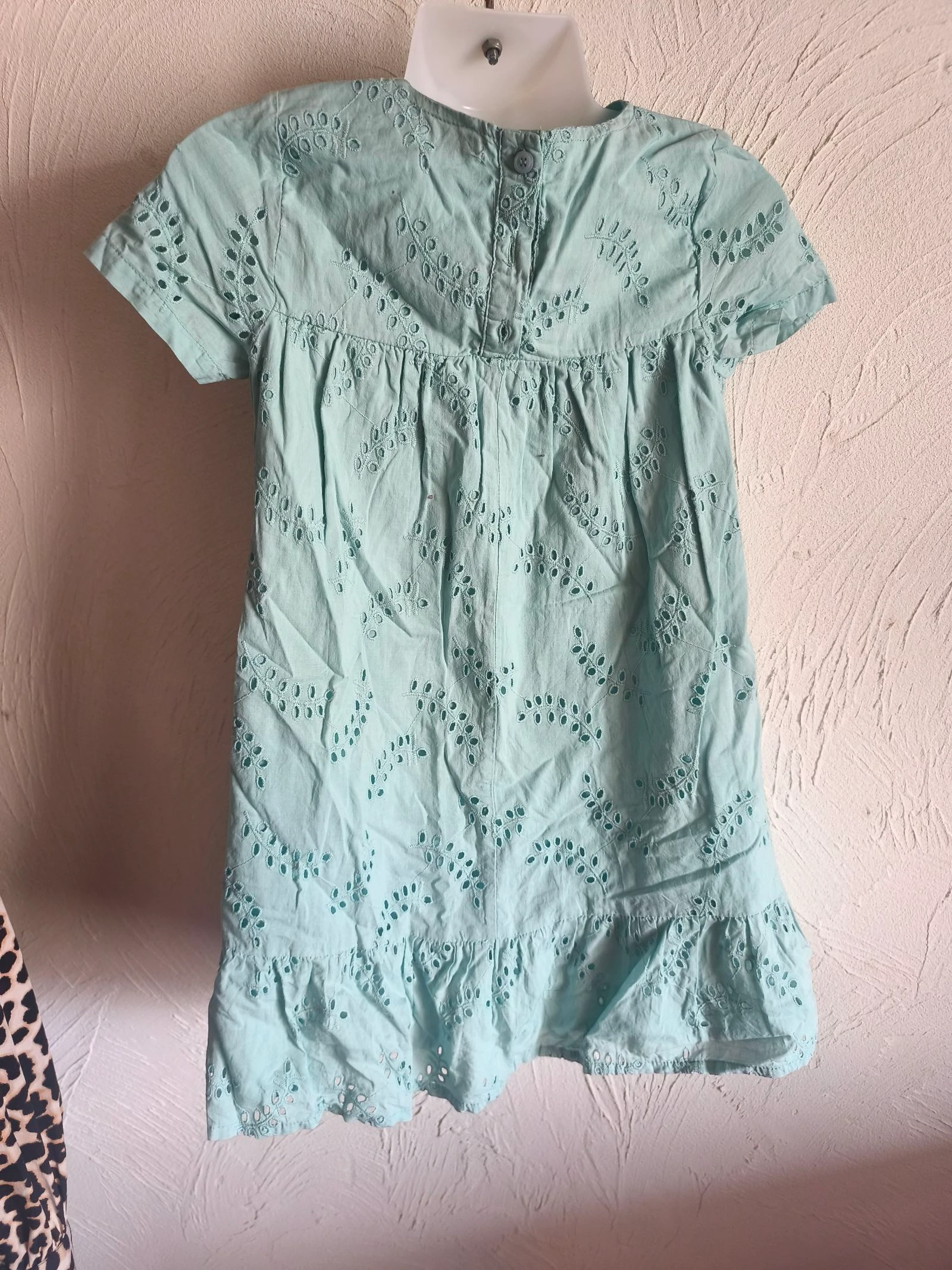 Turquoise jurk – photo 3